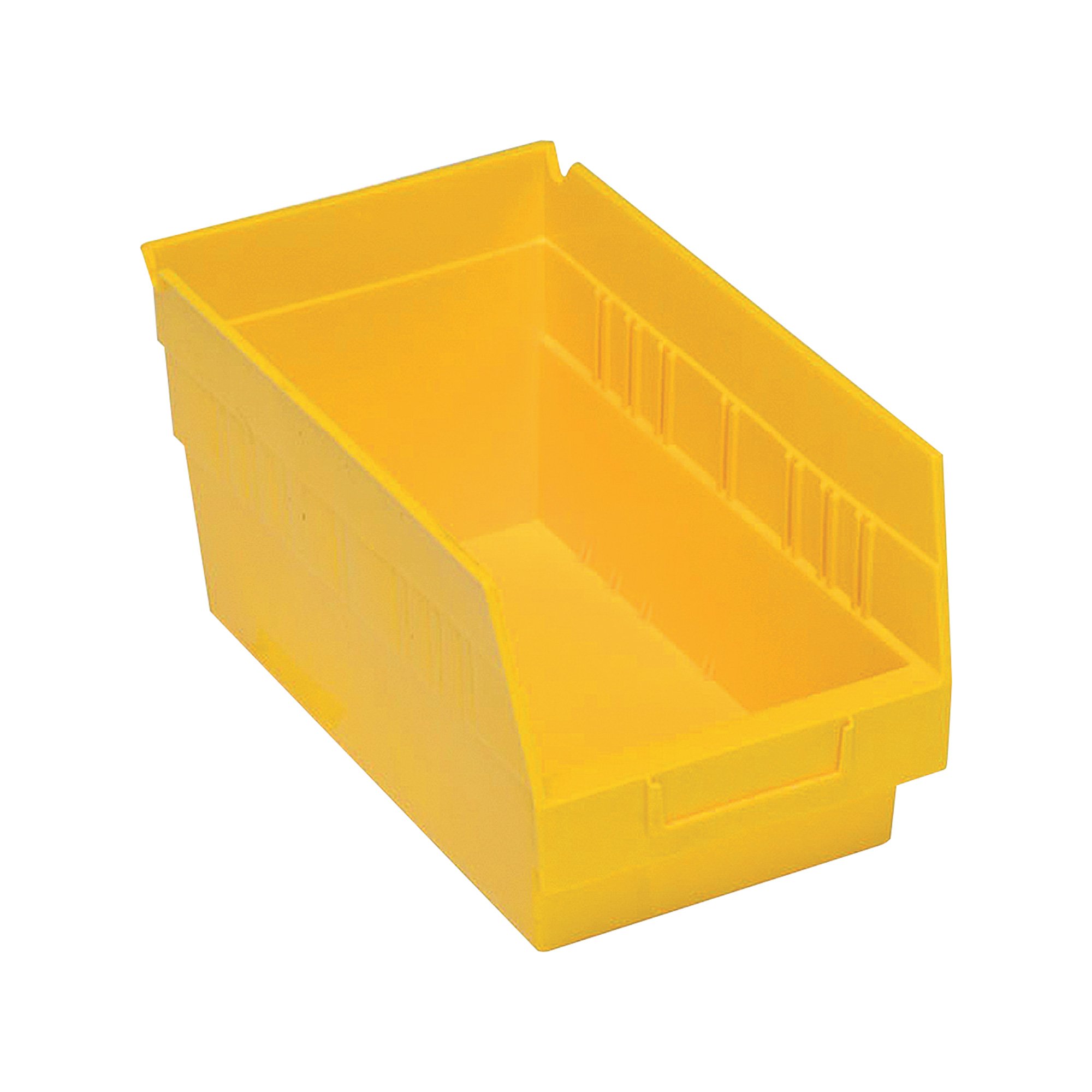 Quantum Storage Store-More 6in. Shelf Bins — 11 5/8in.L x 6 5/8in.W x 6in.H Size, Carton of 30